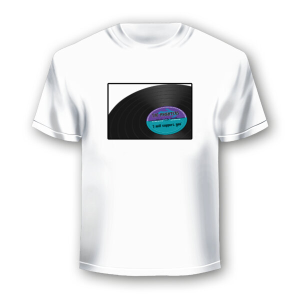 Vinyl record for supporters ('I will support you' by The Phighters) - Image 2