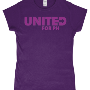 UNITED FOR PH cotton t-shirt - FEMALE sizing, with lighter print
