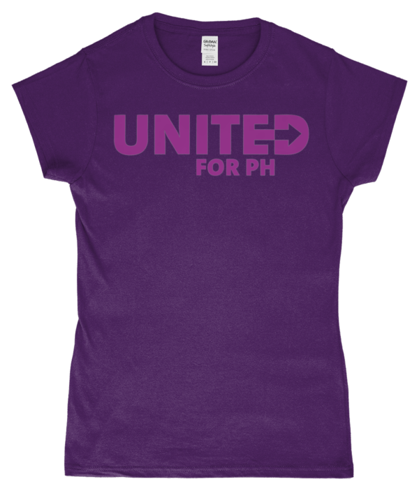 UNITED FOR PH cotton t-shirt - FEMALE sizing, with lighter print