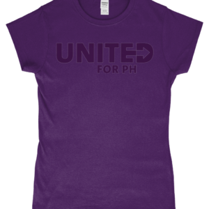 UNITED FOR PH cotton t-shirt - FEMALE sizing, with darker print