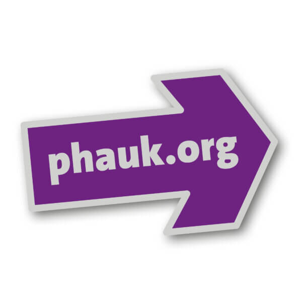 Enamel PHA UK pin badge - Image 2