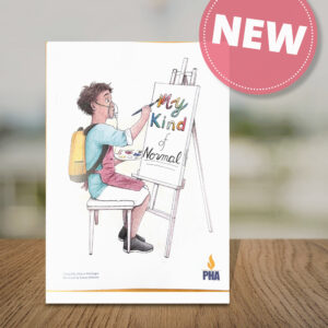 Children's colouring book: "My kind of normal"